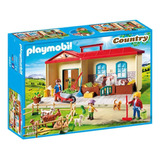Playmobil 4897 Granja Maletin Country Original Educando
