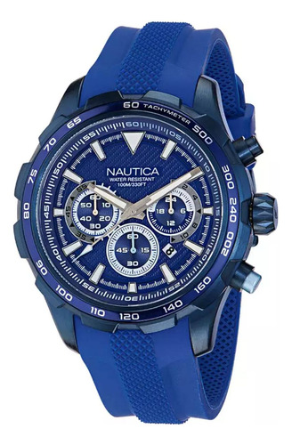 Reloj Para Hombre Nautica Nst Napnsf305 Azul