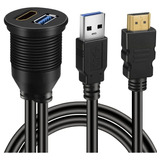 Cable Usb 3.0 A Hdmi De 1,4 Metros