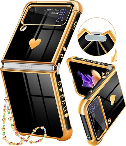 Funda Para Samsung Galaxy Z Flip 3 5g 6.7 - Black