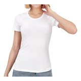 Camiseta Feminina Baby Look Algodão Lisa Atacado Blusa