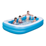 Pileta Inflable Rectangular Bestway 54006 800lts 262x175x51