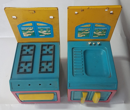 Brinquedos Mini-fogão E Mini-pia Bandeirante - Usados