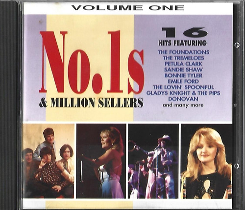 Cd No.1s & Million Sellers Vol. 1 (v/a) Castle 1993 Imp. Uk