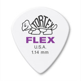 Jim Dunlop Tortex Flex Jazz Iii, 0.045 In, Púas Blancas Pa.