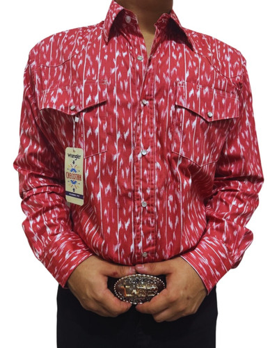 Camisa Caballero Wrangler Checotah