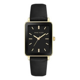Reloj Mujer Anne Klein Ak/3702 Bk Black Gold