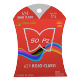 Colorante Telas Mariposa Tye Dye Rojo Claro (50pz)