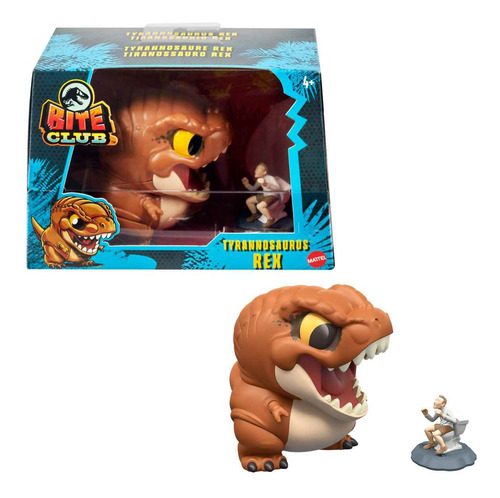 Jurassic World Dinosaurio T.rex Bite Club Coleccionable