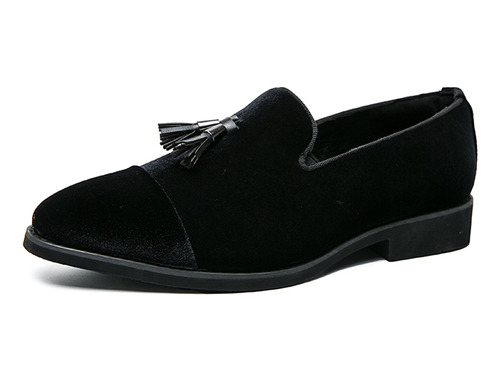 Mocasines Formales De Piel De Gamuza Oxford Para Hombre