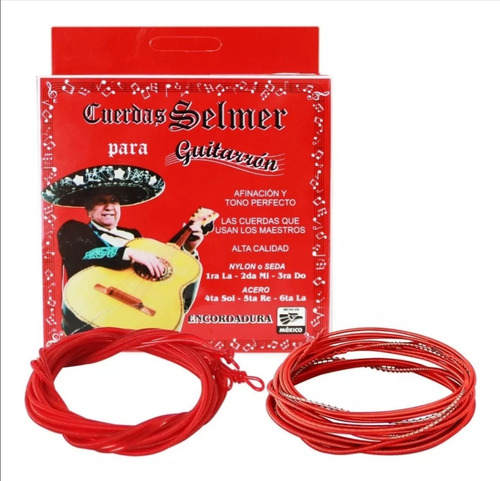 Cuerdas De Guitarrón Selmer (nuevo) 