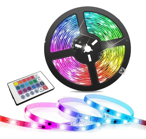 Cinta Multicolor Led Luces Usb Rgb  Luz 3 Metros