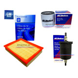 Kit De Filtros Aire Aceite Nafta Corsa Classic Agile 1.4 8v