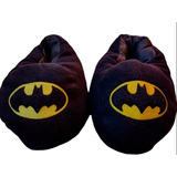 Pantuflas Batman Adulto Pantuflones Bordados