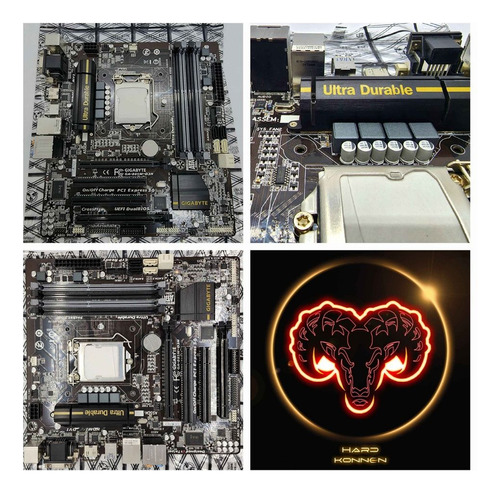 Mother Gigabyte Ga-b85m-d3h Socket 1150 Dd3 Hardkonnen