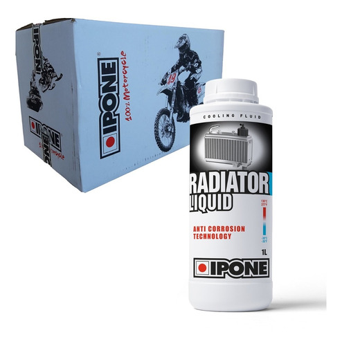Ipone Refrigerante Moto Radiator Liquid Caja 15u