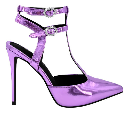 Barbie Morado - Zapatillas Cerradas Tacón Aguja