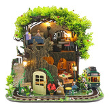 Kits De Casas En Miniatura Para Bricolaje, Modelo De Villa R