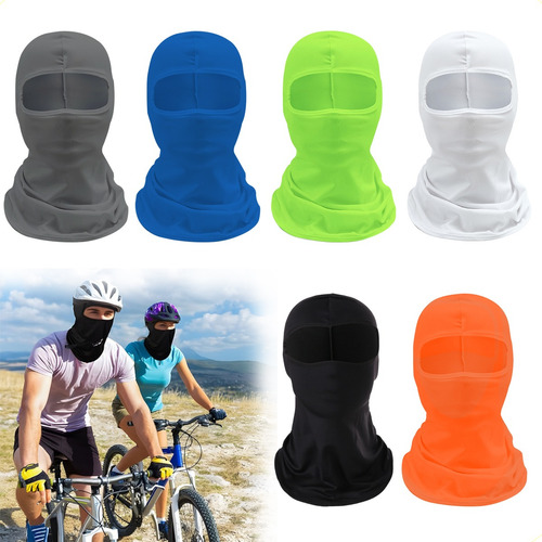 Bandana Pasamontañas Balaclava Táctico Máscara Moto 6 Pack