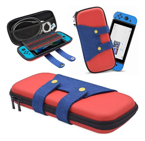 Funda Case Portátil Para Nintendo Switch/oled Mario B