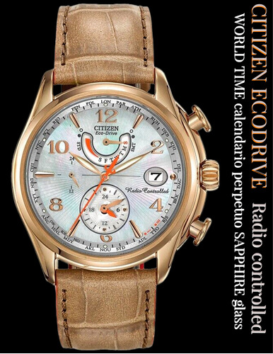 Reloj Citizen Ecodrive Radio Controlled World Time