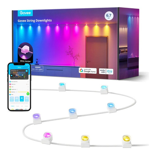 Luces Empotrables De Cadena Wifi 3 Mts - Govee