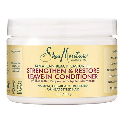Shea Moisture Leave-in Jamaican Black Castor · Restaurador | Meses sin interés