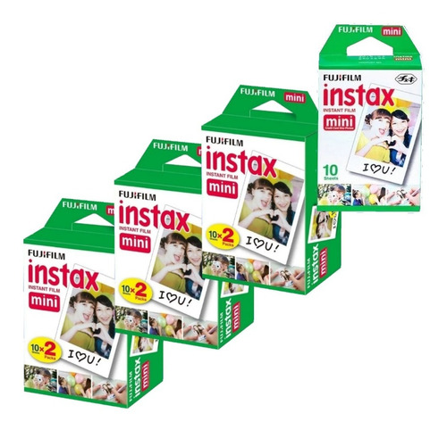 Rollo Fujifilm Instax Mini Marco Blanco X7 U. Entrega Premiu