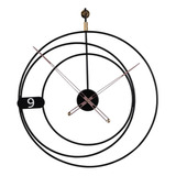 Reloj De Pared Minimalista Moderno, Relojes De Lujo De Luz