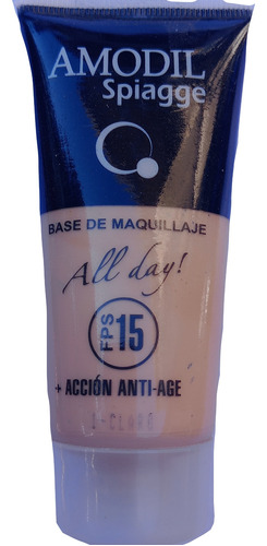 Base De Maquillaje Amodil Spiagge Color Claro