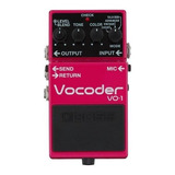 Pedal Boss Vo1 Vocoder + Cable Interpedal Ernie Ball 