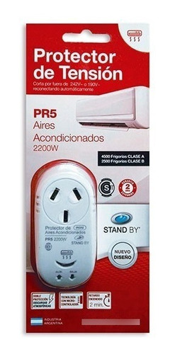 Protector Aire Acondicionado Anthay Pr Mini Pr5 1500va 220v