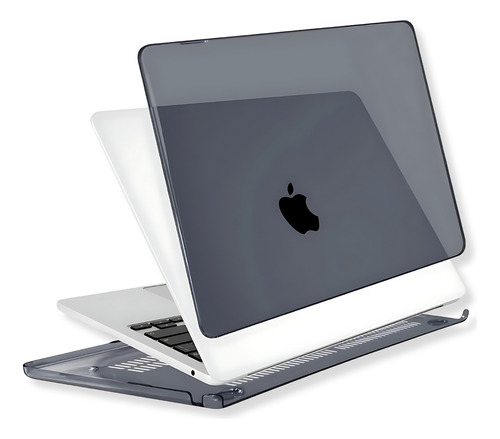 Capa Para Macbook Air 15 Pol M2 M3 A2941 A3114 Black Diamond