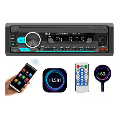 Auto Estereo Bluetooth Asistente De Voz Fm Usb Manos Libres | MercadoLibre