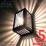 Luces Para Exterior Artefacto Iluminacion Apto Led Jardin X5