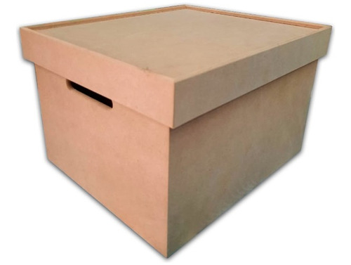 Caja Fibrofacil Con Tapa 20 Cm Por 25 Cm Por 15 Cm