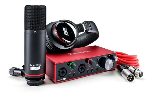 Kit Grabación Focusrite Scarlett 2i2 Studio Pack 3gen Oferta