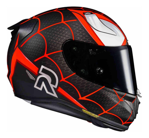 Casco Integral Hjc Rpha11 Miles Morales Marvel Spider Man