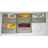 Lote Juegos Para Consola Super Famicom (mr2023) -3 Snes Sega