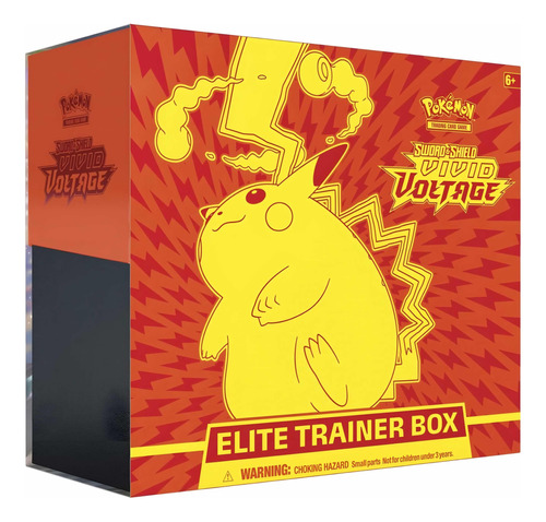 Pokémon Sword & Shield Vivid Voltage Elite Trainer Box Tcg