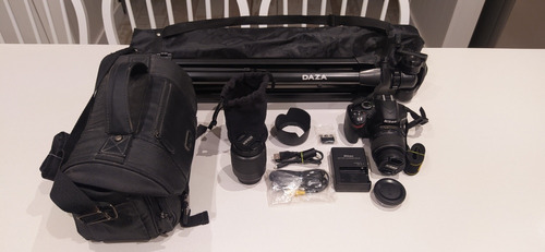 Nikon Kit D3200 + Accesorios 