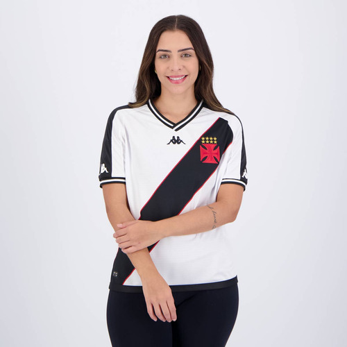 Camisa Kappa Vasco Ii 2024 Feminina