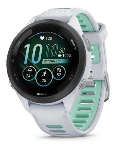 Reloj Garmin Forerunner 265s Music Amoled Blanco 42mm