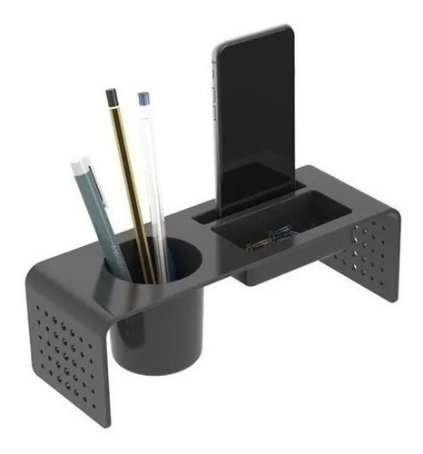 Porta Lápis/canetas Organizador De Mesa Suporte Para Celular