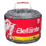 Arame Farpado Elefante 2,2mm Rolo 400 Metros Gerdau