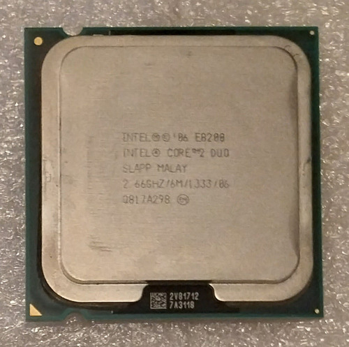 Procesador Socket 775 Intel Core 2 Duo E8200 2.66ghz