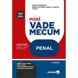Mini Vade Mecum - Penal  - Meu Curso - 14ª Edição 2024, De Junior Araujo. Editora Saraiva Jur, Capa Mole, Edição 14 Em Português, 2024