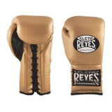 Guantes Cleto Reyes 12 Oz Agujeta Color Dorado