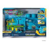 Micromachines Cars Wash Expanding Playset Incluye Vehiculo