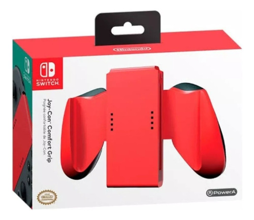 Joy Con Comfort Grip Powera Para Nintendo Switch + Brinde